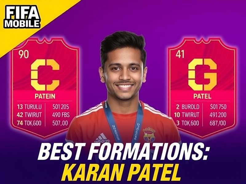 Karan Patel - FIFA Mobile champion Karan Patel, FIFA Mobile tournament winner